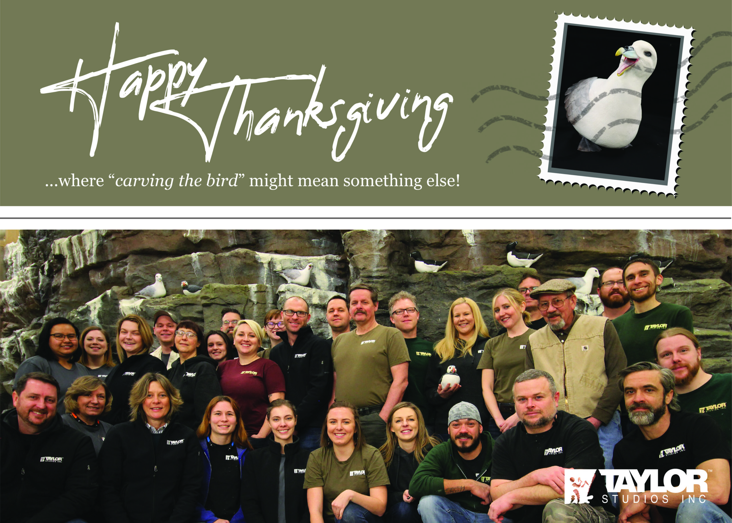 Happy Thanksgiving from Taylor Studios!