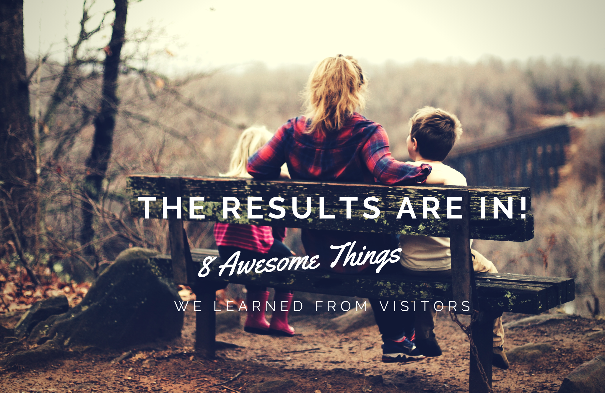 The Results Are In! 8 Awesome Things We Learned From Visitors