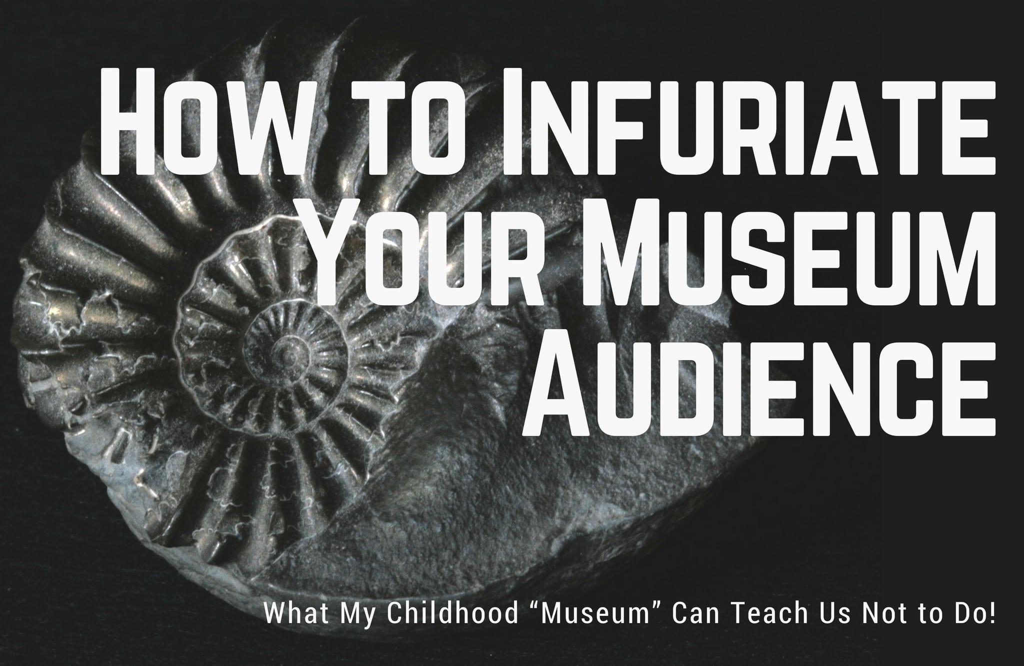 How to Infuriate Your Museum Audience