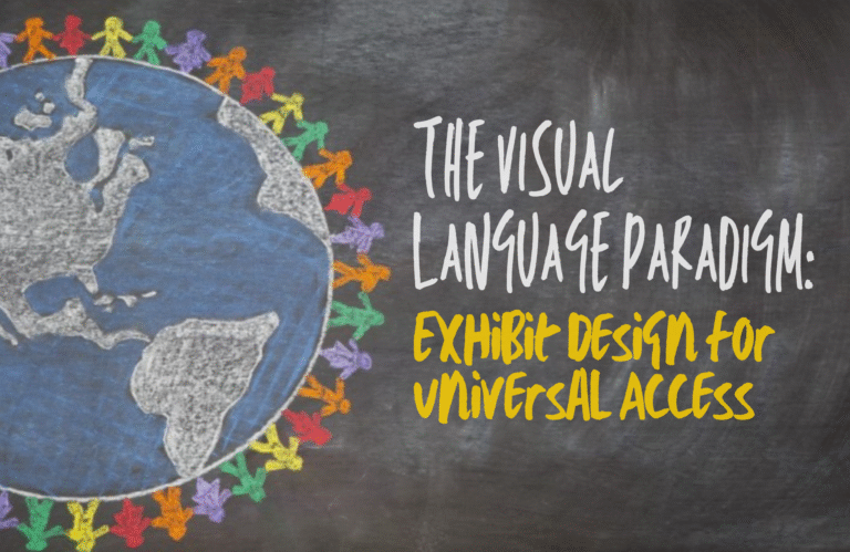 The Visual Language Paradigm: Exhibit Design for Universal Access